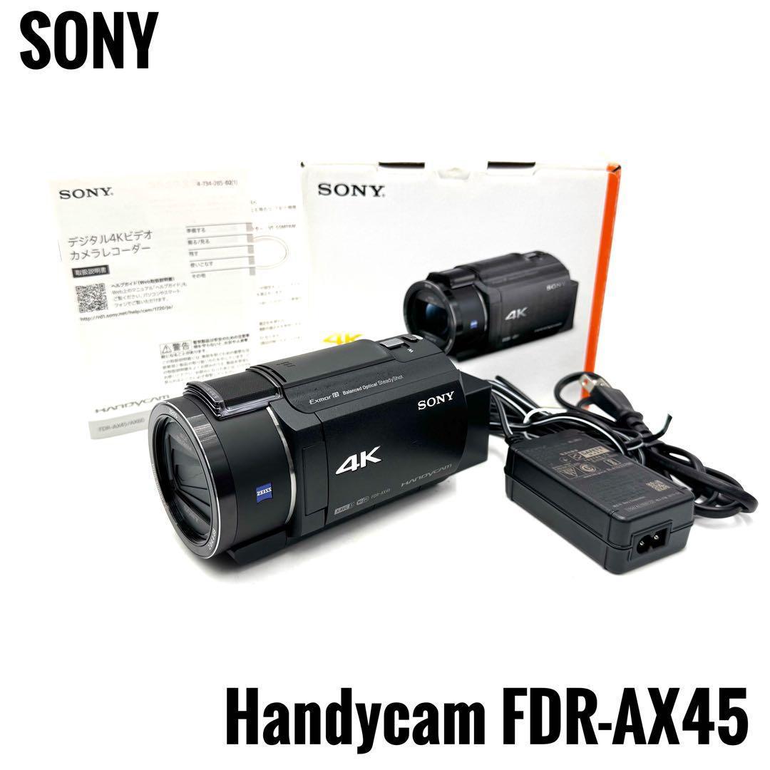 SONY ソニー 4Kビデオカメラ Handycam FDR-AX45