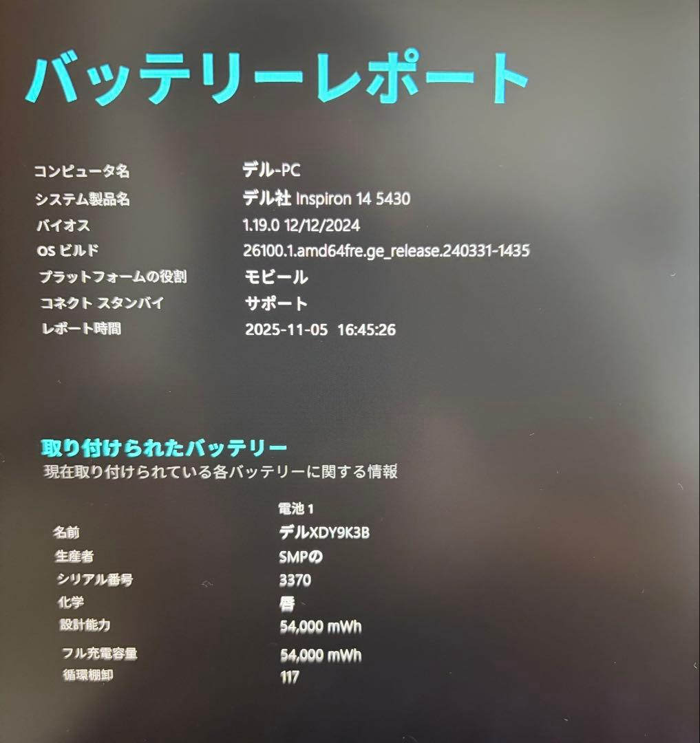 Dell Inspiron 14 5430 ノートパソコン i5