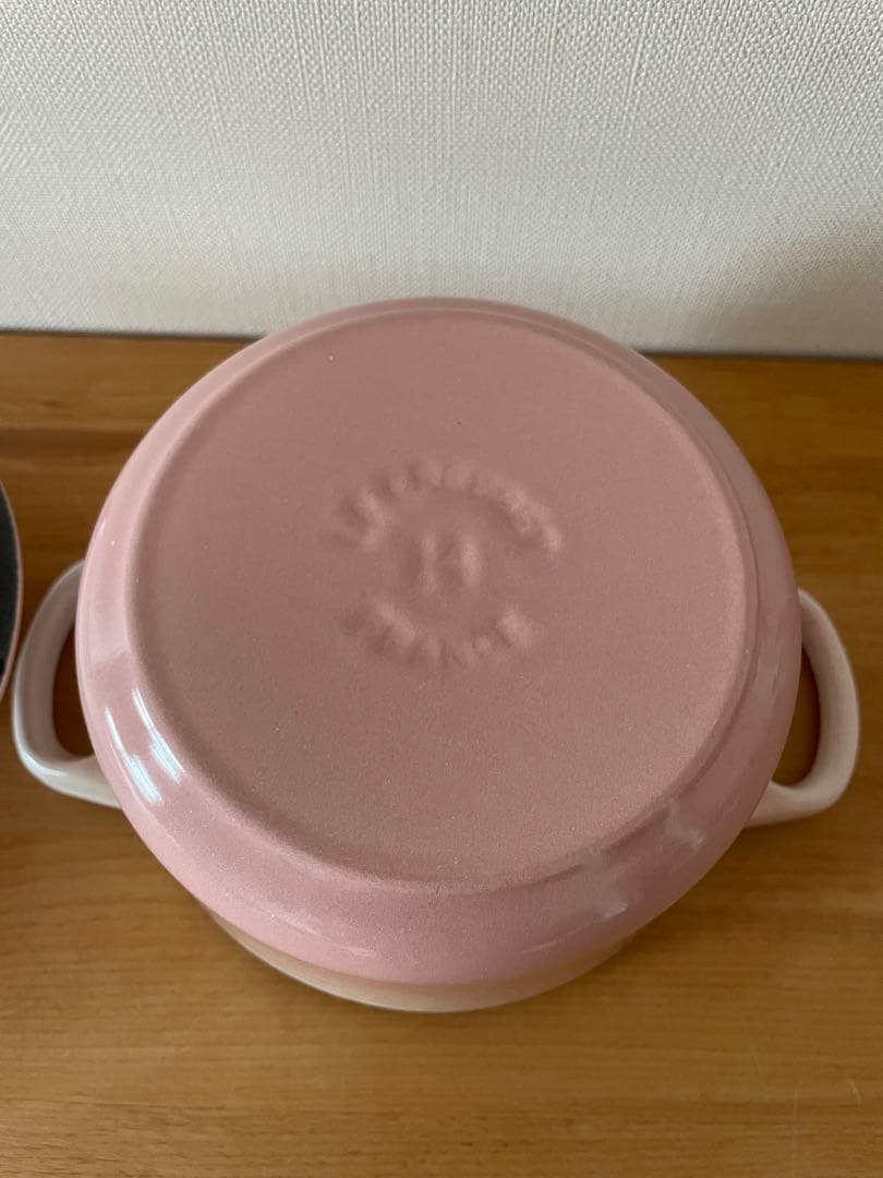 ルクルーゼ LE CREUSET ココットロンド 14cm パウダーピンク