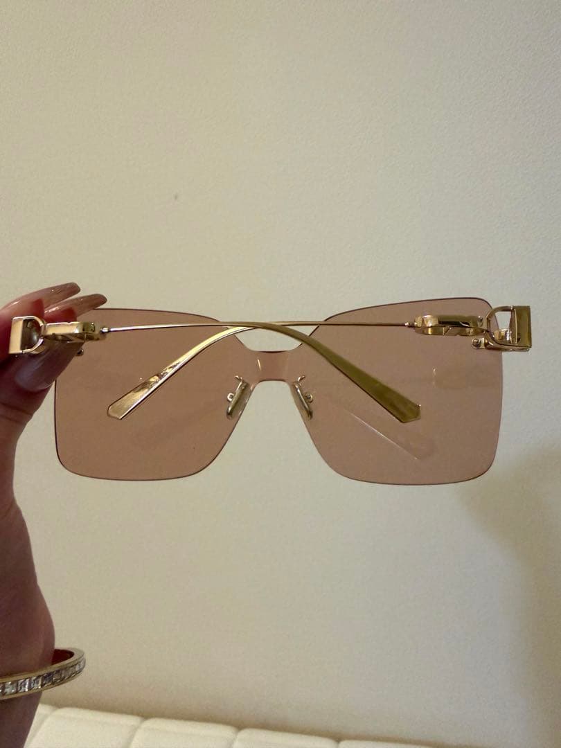 Christian Dior 薄ピンク　サングラス