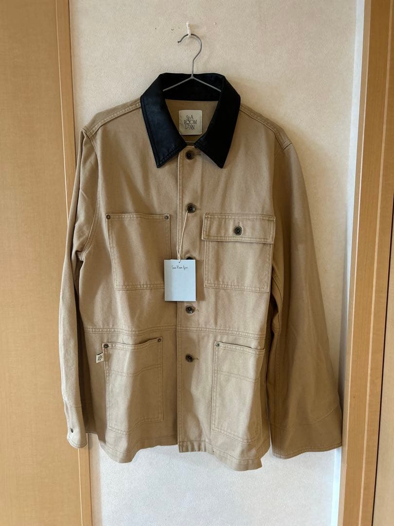 ECO Leather collarカバーオール　searoomlynn