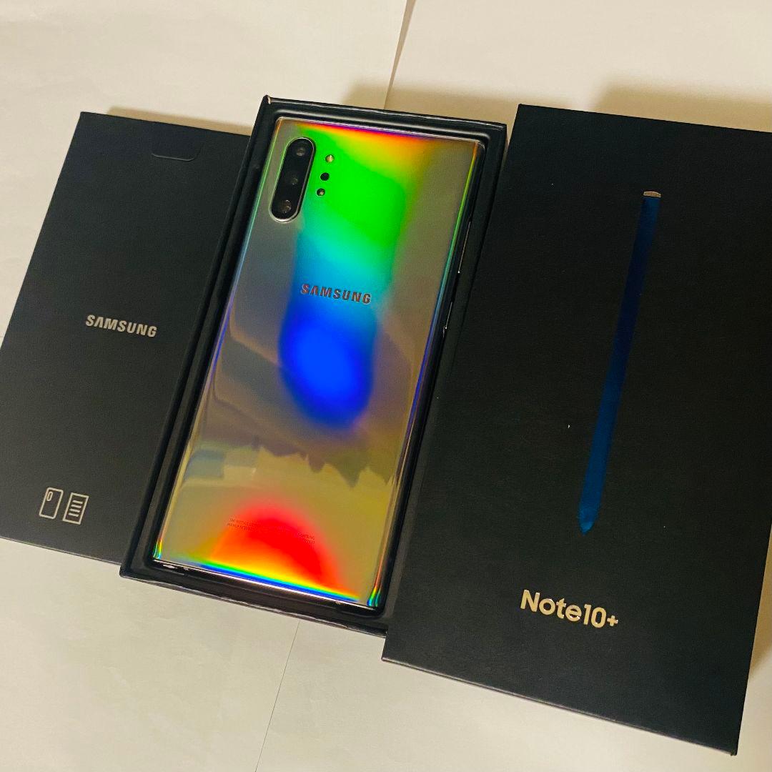 【海外版SIMフリー】Galaxy Note10+（256G）オーラグロー
