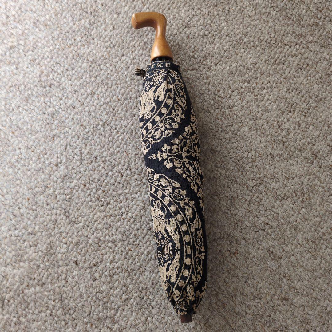 【値下げ】小宮商店　晴雨兼用　折りたたみ日傘　 正倉院裂　狩猟文