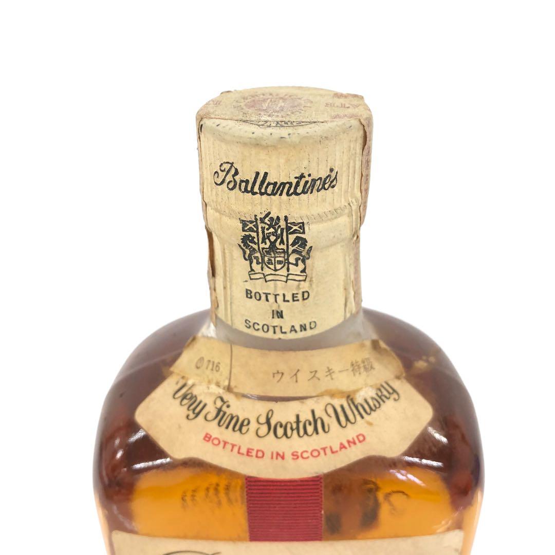 古酒 未開栓 バランタイン ファイネスト 赤青旗 760ml 43度 ウイスキー