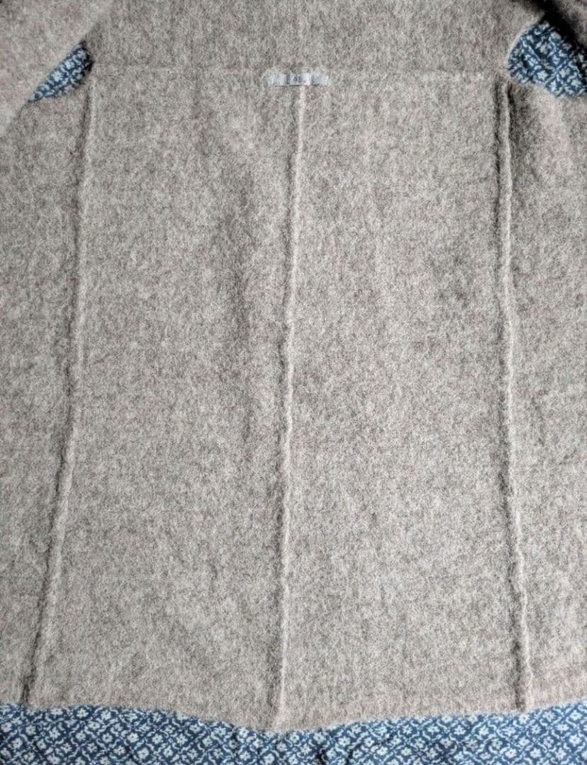 45R ウールアルパカ縮絨 ニットベスト