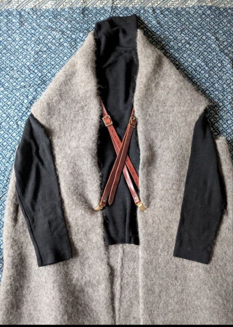 45R ウールアルパカ縮絨 ニットベスト