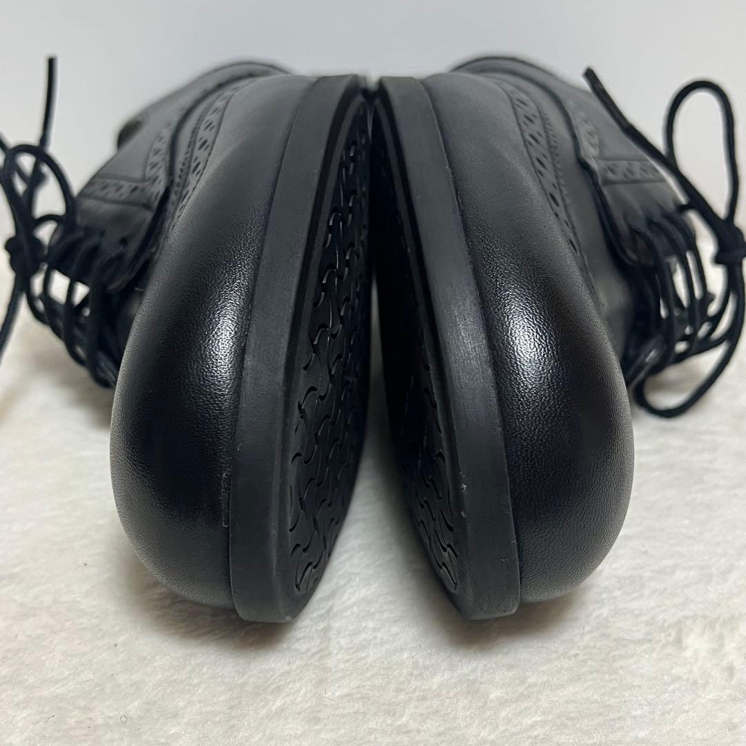 【美品】ビルケンシュトック ララミーロー　レースアップシューズ　ブラック　革靴