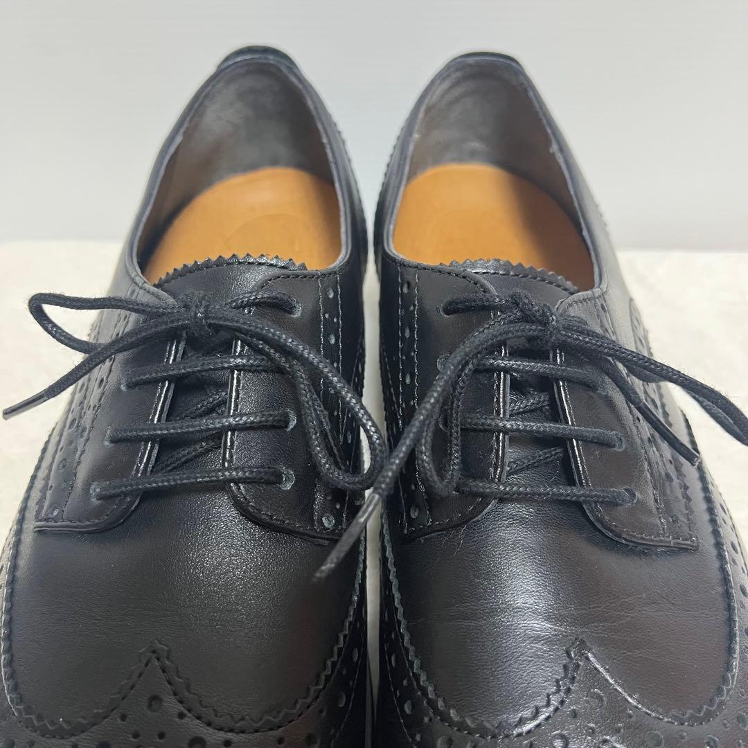 【美品】ビルケンシュトック ララミーロー　レースアップシューズ　ブラック　革靴