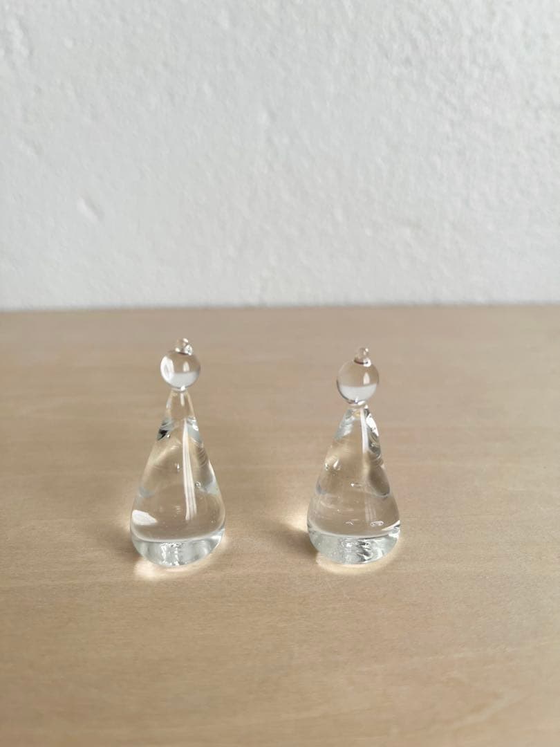 倉敷　木鯨舎　ガラス作家作品　ガラスのお雛様