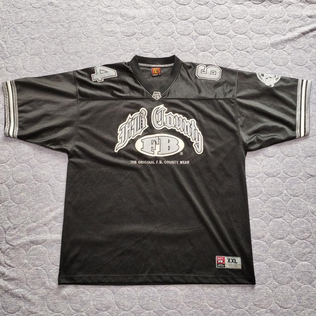 【レア】FB County アメリカンフットボールシャツ XXL