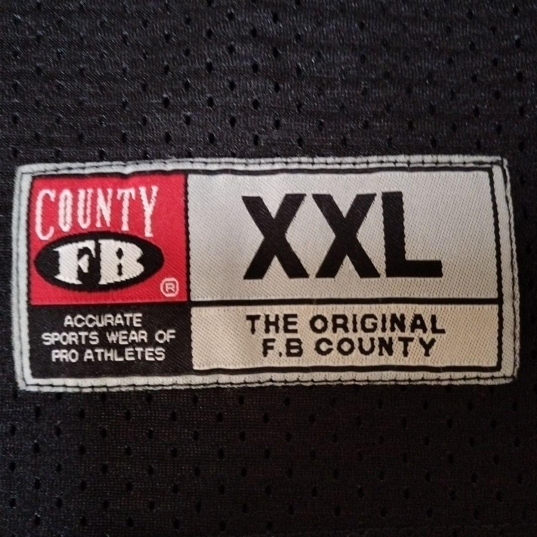 【レア】FB County アメリカンフットボールシャツ XXL