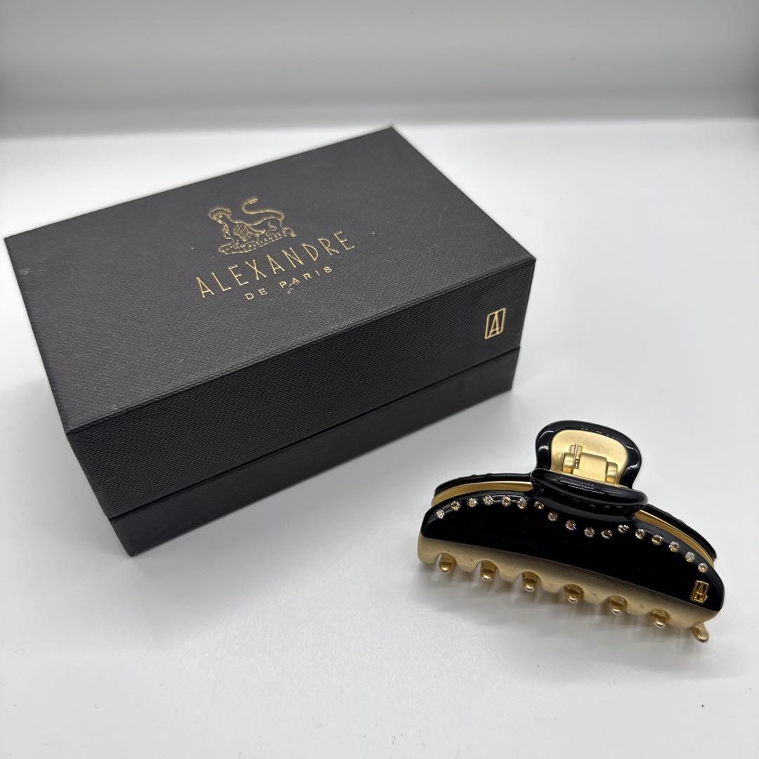 ALEXANDRE DE PARIS ヘアクリップ 黒