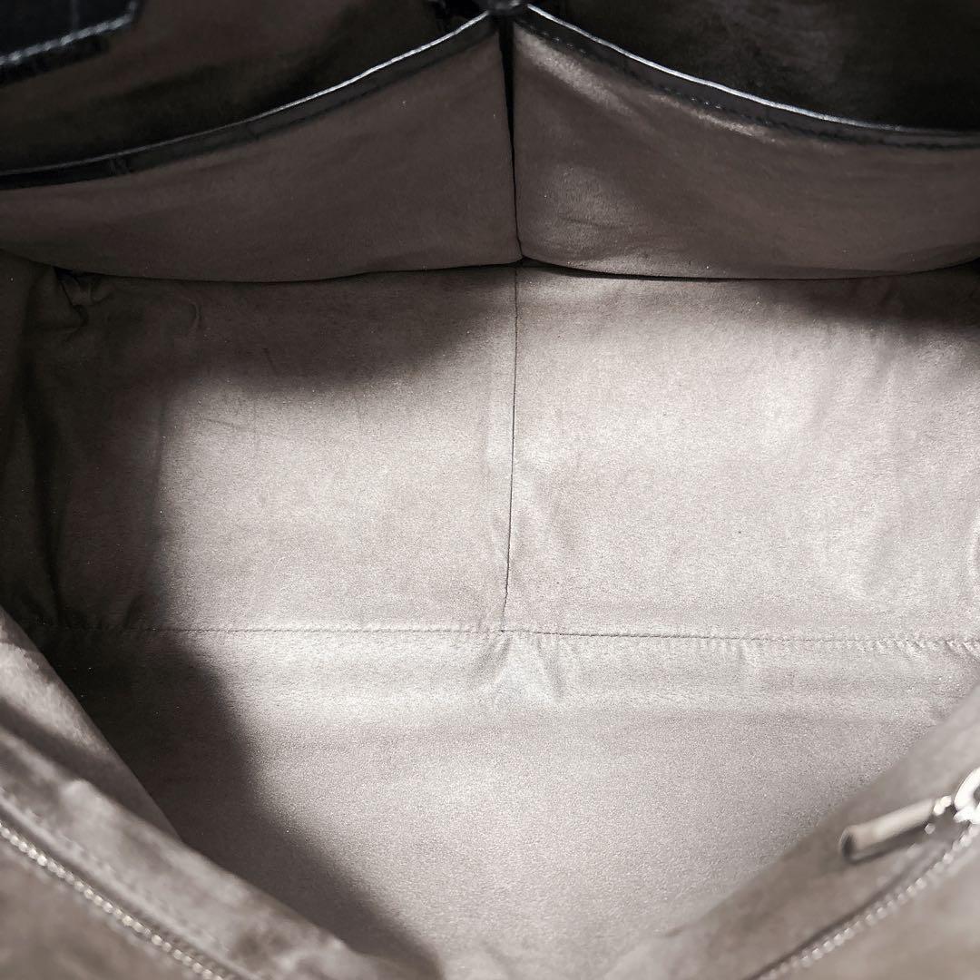 即日発送 美品 ペッレモルビダ pmo-mb026ele 被せ付ボストン A4