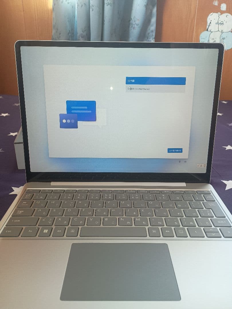 交渉中　Microsoft Surface Laptop Go 3 本体