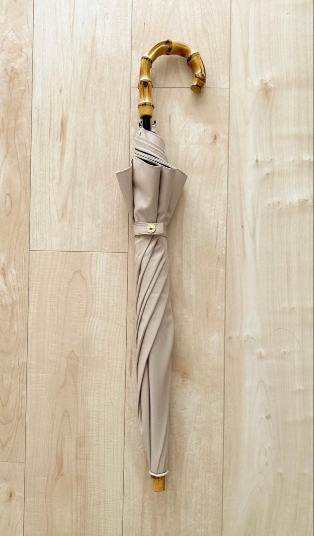 untule 2段2WAY 折りたたみ日傘(50cm) ベージュ