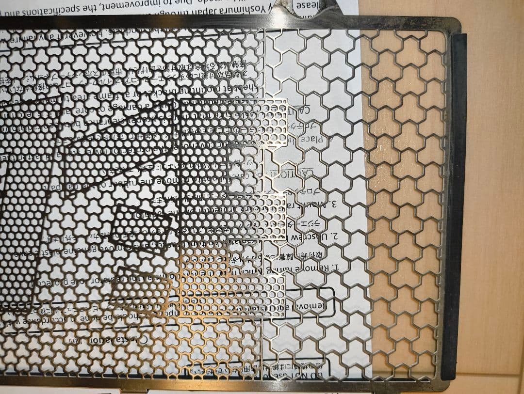 CBR250RR（MC51）17- ヨシムラ　ラジエターコアプロテクター