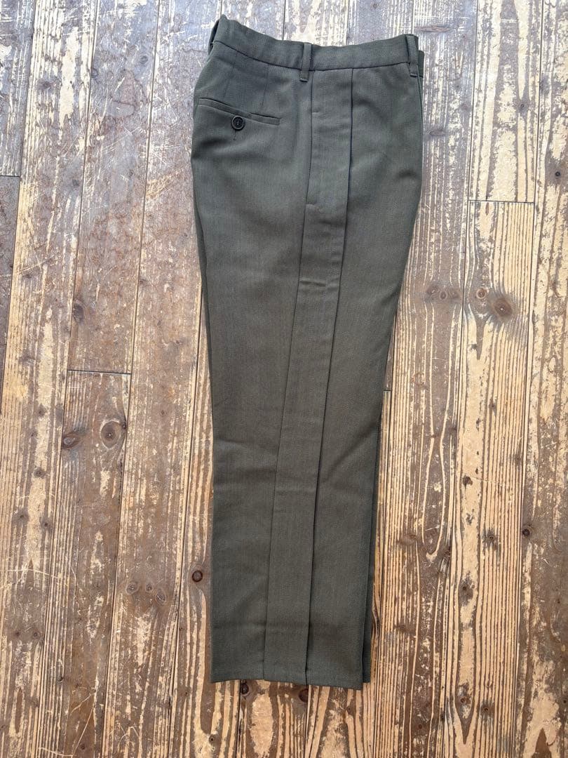 90s dirk bikkembergs スラックス カーキ オリーブ