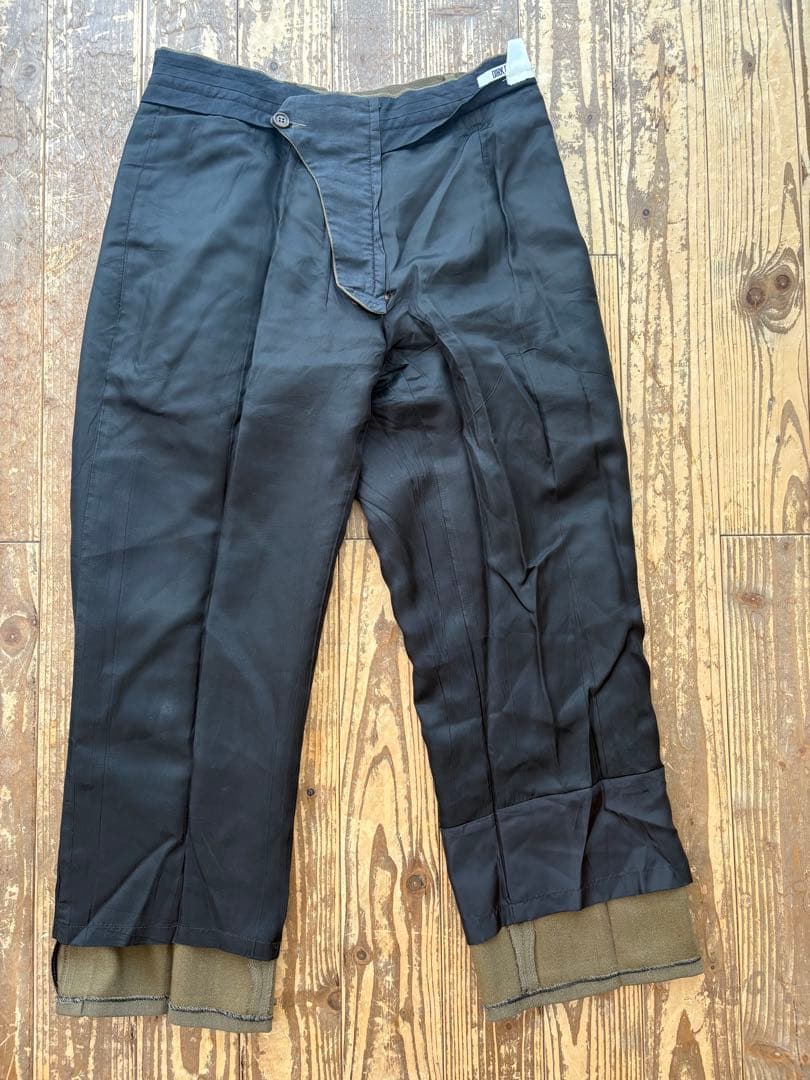 90s dirk bikkembergs スラックス カーキ オリーブ