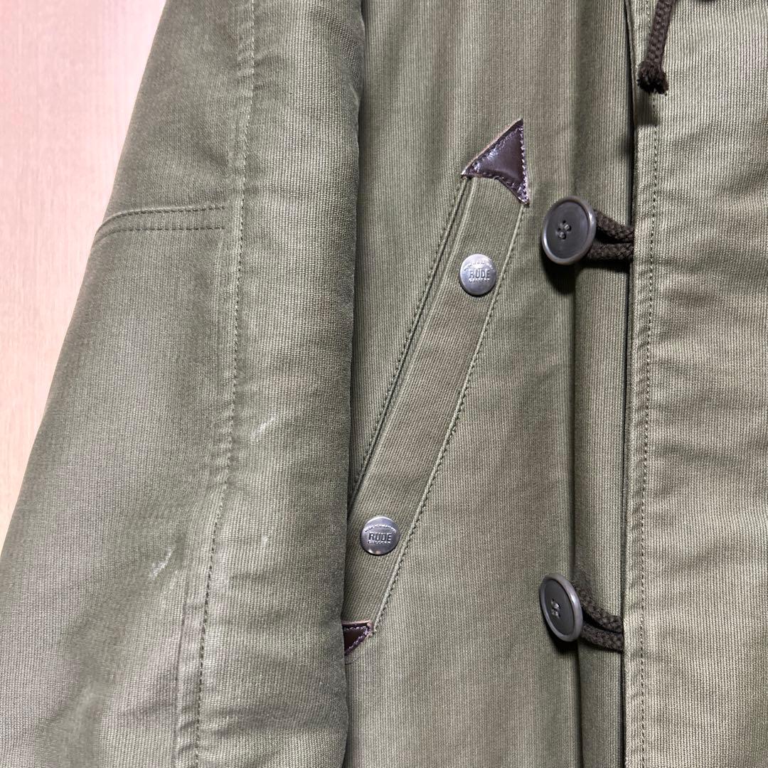 ルードギャラリー N-3B コヨーテファー　モッズコート　サイズ3