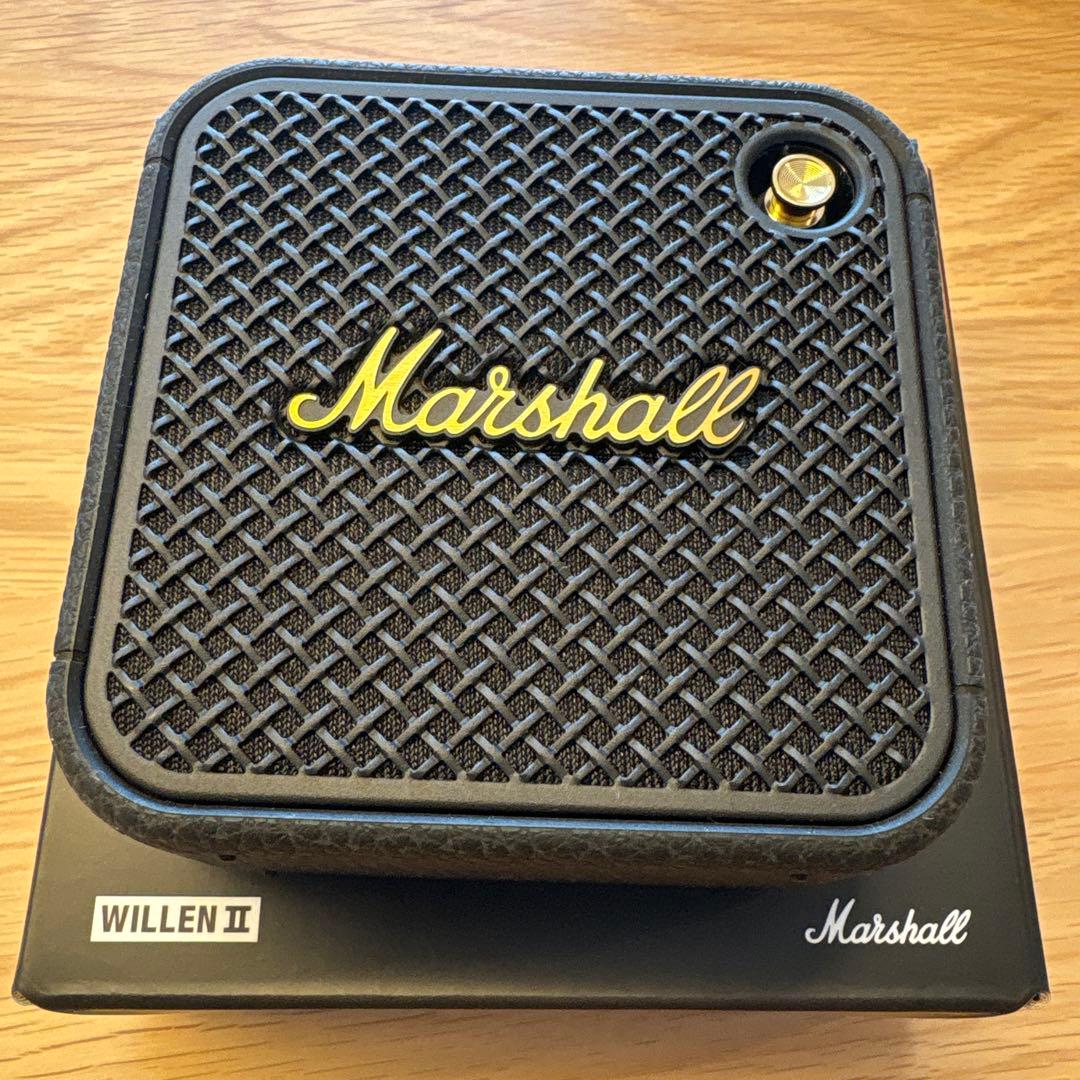 Marshall Willen II Black and Brass スピーカー