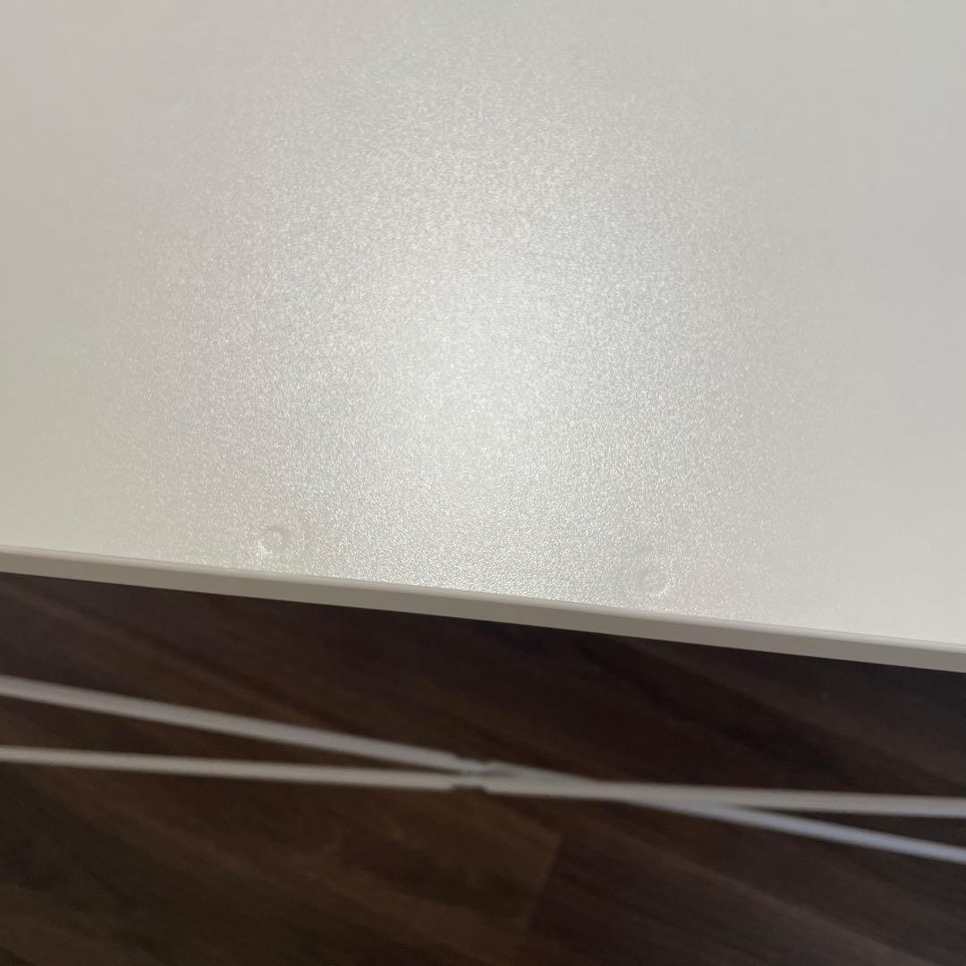 サンワダイレクト シンプルパソコンデスク 幅120×奥行60cm ホワイト