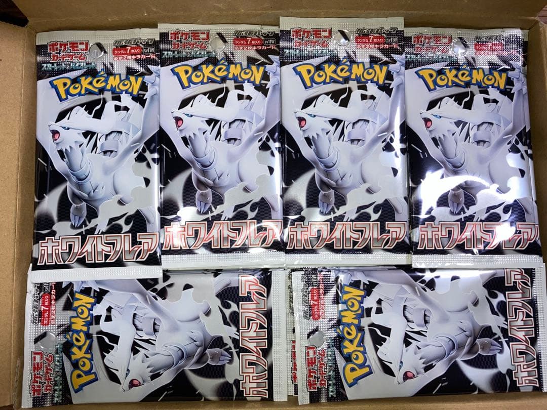 サーチ済　ホワイトフレア　バラ254パック　ポケモンカード