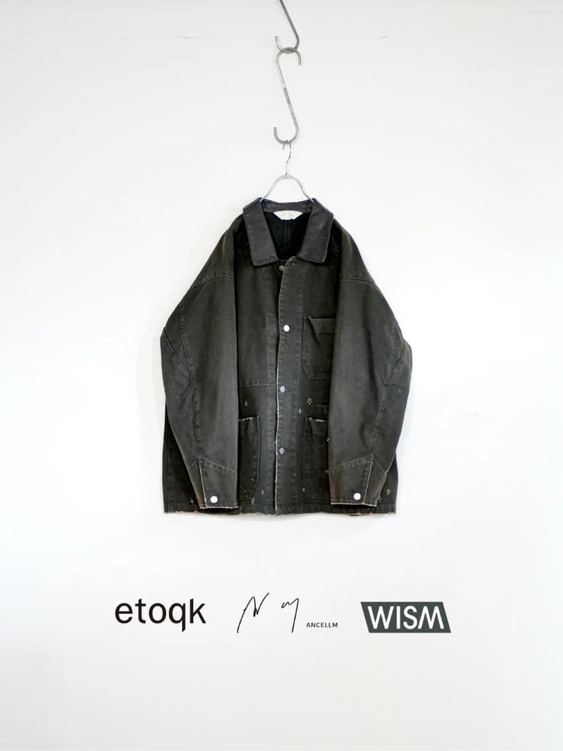 ジャケット・アウター ANCELLM/exclusive DUCK COVERALL JACKET