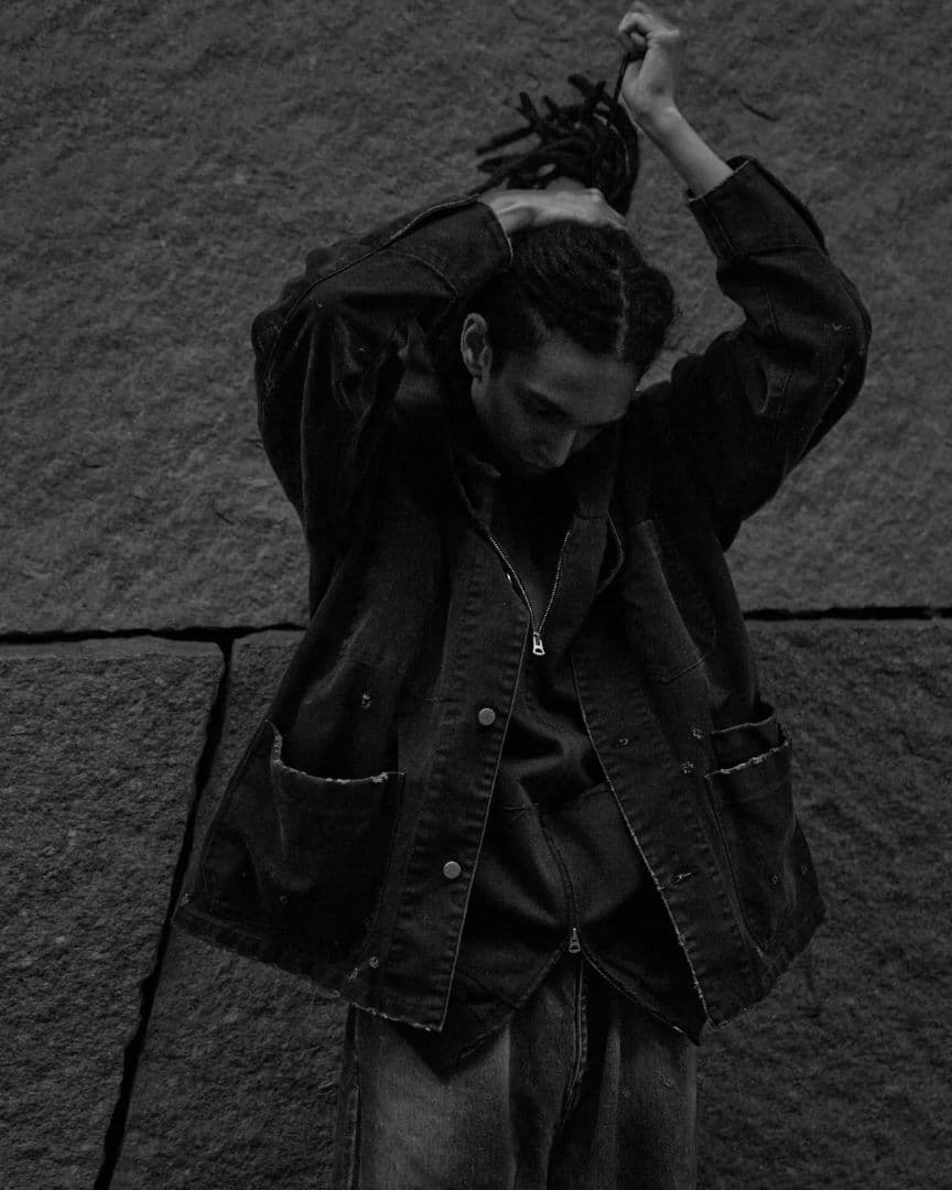 ジャケット・アウター ANCELLM/exclusive DUCK COVERALL JACKET