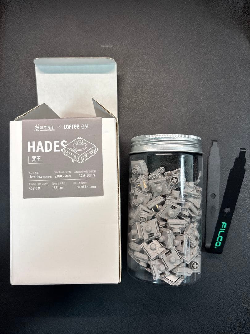 Lofree キースイッチ Specter 82個 Hades 23個 セット