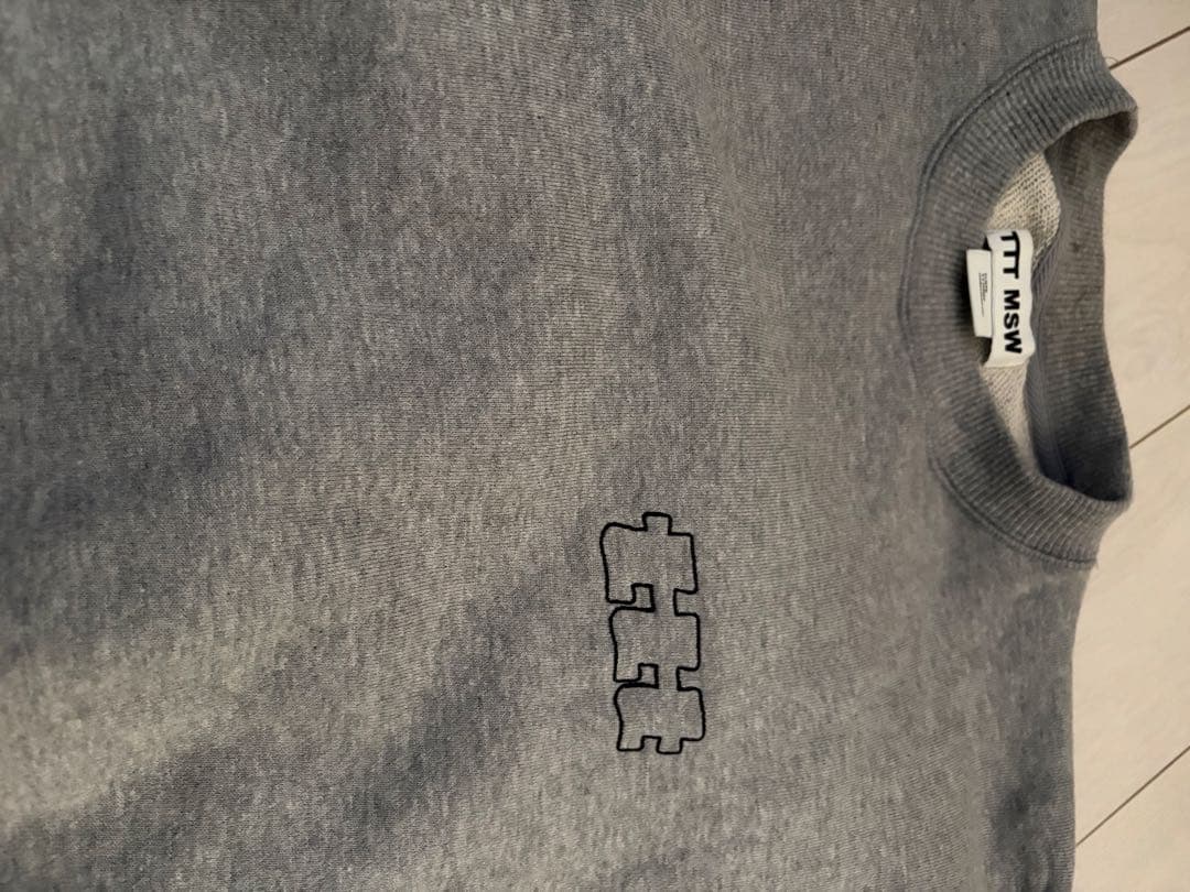 ttt msw スウェット グレー