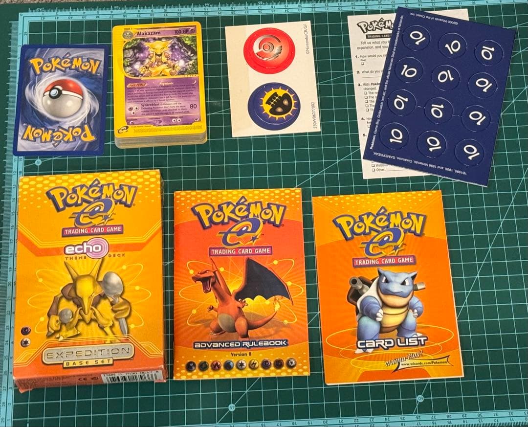 ポケモンカード e エコー Echo Theme Deck 英語版 開封済み