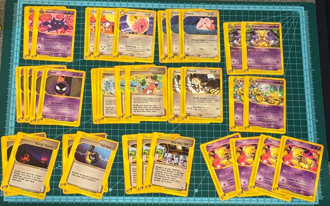 ポケモンカード e エコー Echo Theme Deck 英語版 開封済み