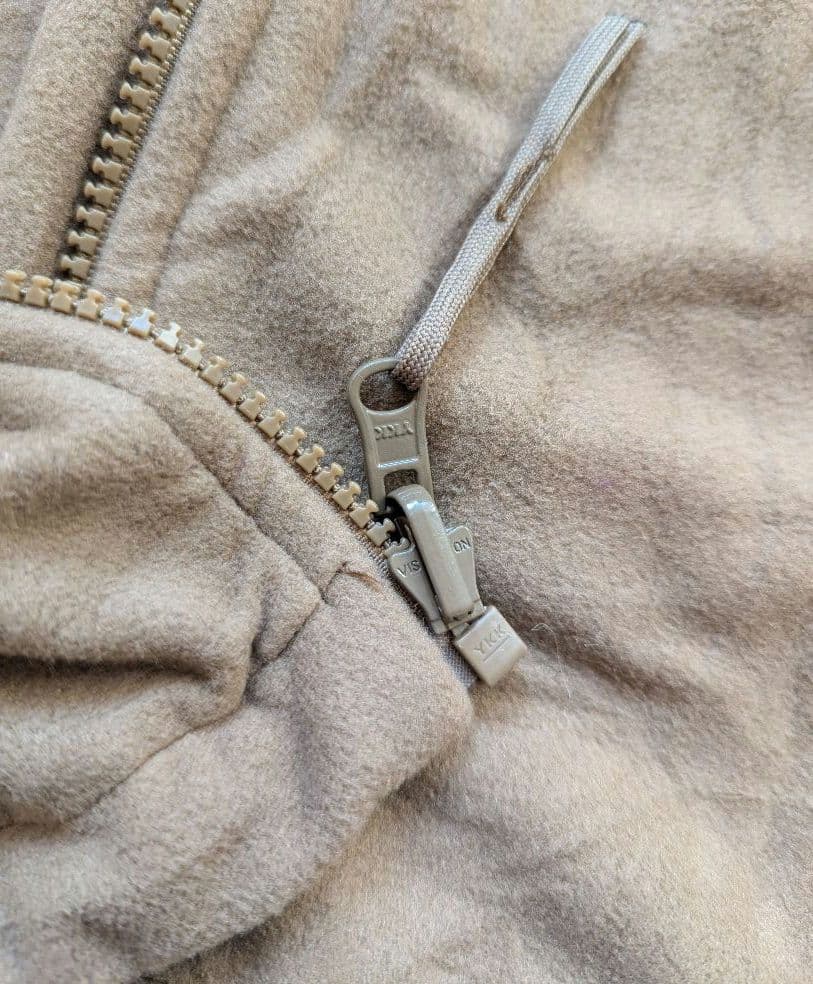 s*可様 [アメリカ軍] US NAVY フリース ライナーパーカー コヨーテ