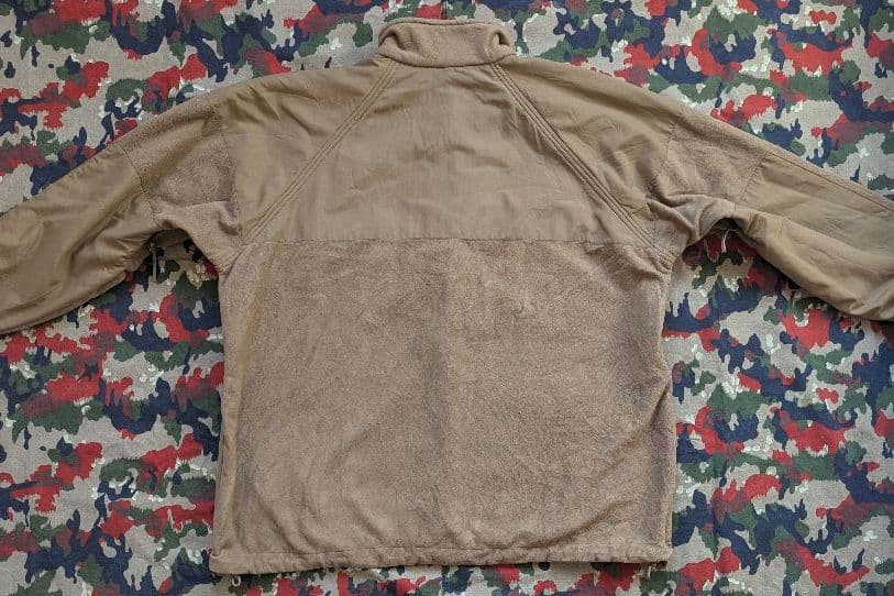 s*可様 [アメリカ軍] US NAVY フリース ライナーパーカー コヨーテ