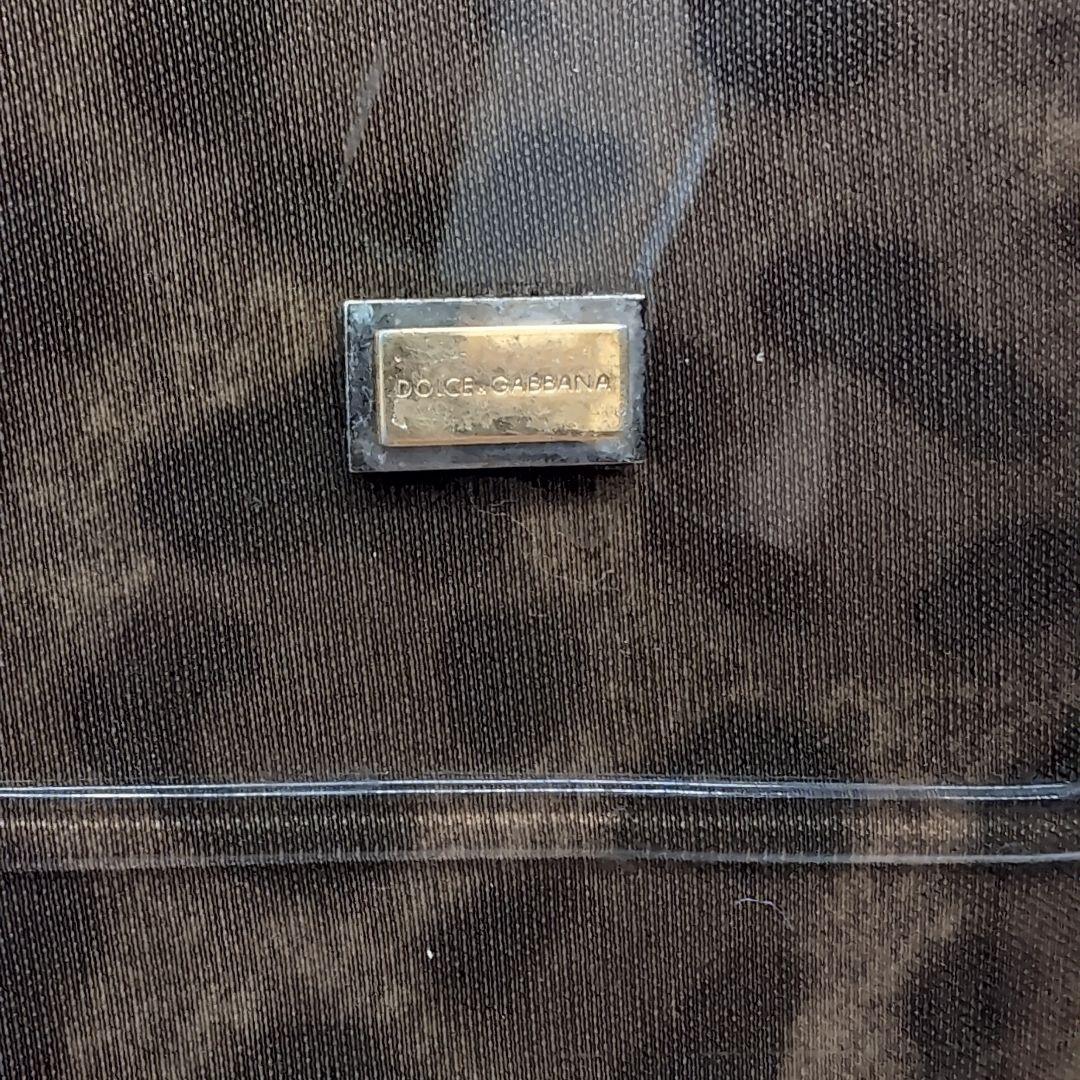 261○ DOLCE & GABBANA レオパード柄長靴 38 保存袋付き