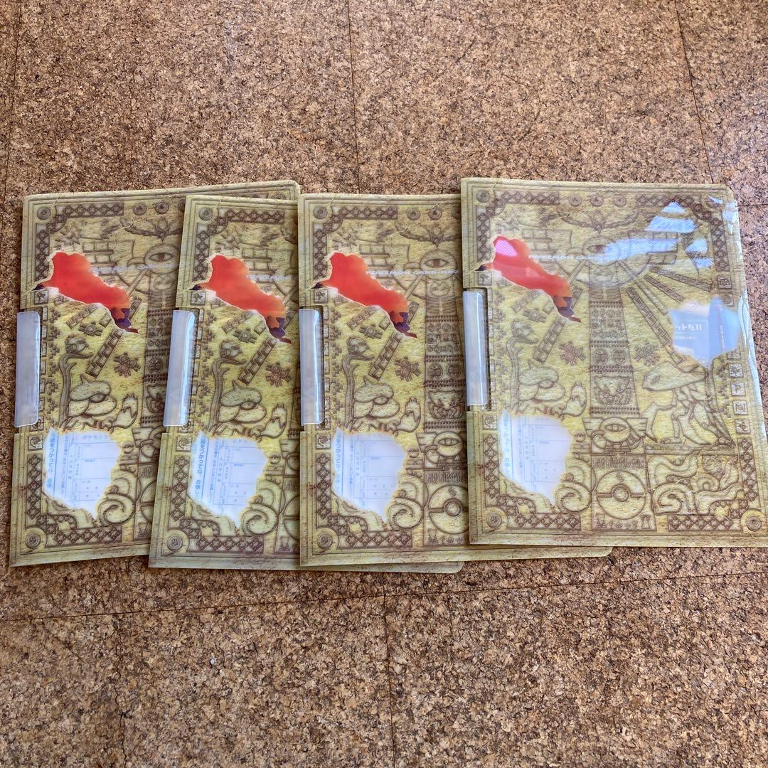 4冊　ポケモンカードNEO プレミアムファイル2 アンノーン3枚入り　旧裏面