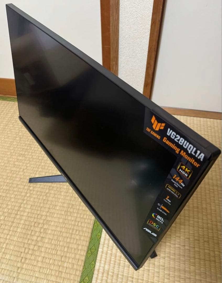 ASUS TUF Gaming VG28UQL1A 28インチ 4K 144Hz