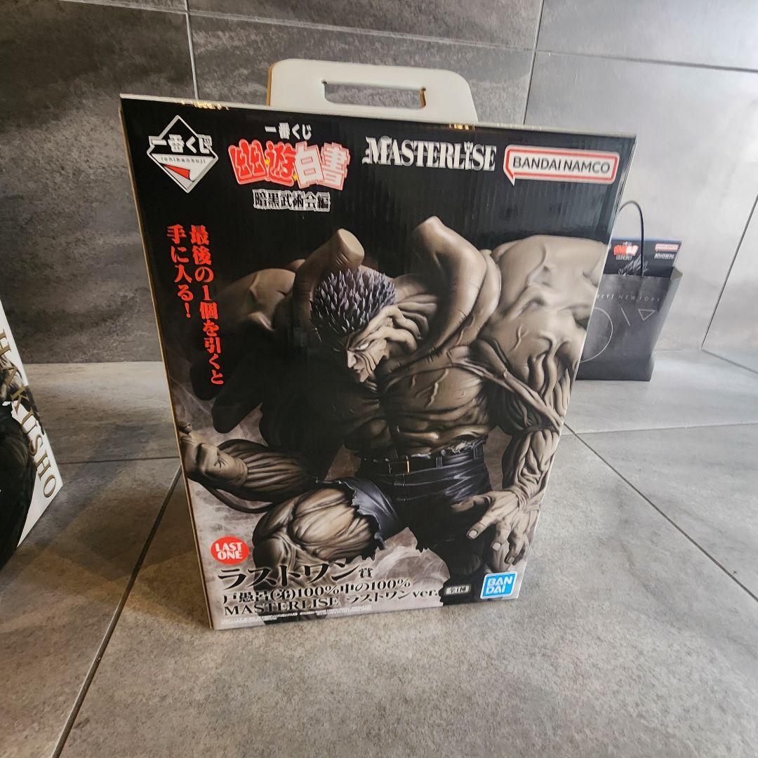 新品未開封:一番くじ幽遊白書　ラストワン賞　戸愚呂（弟)100%中の100%