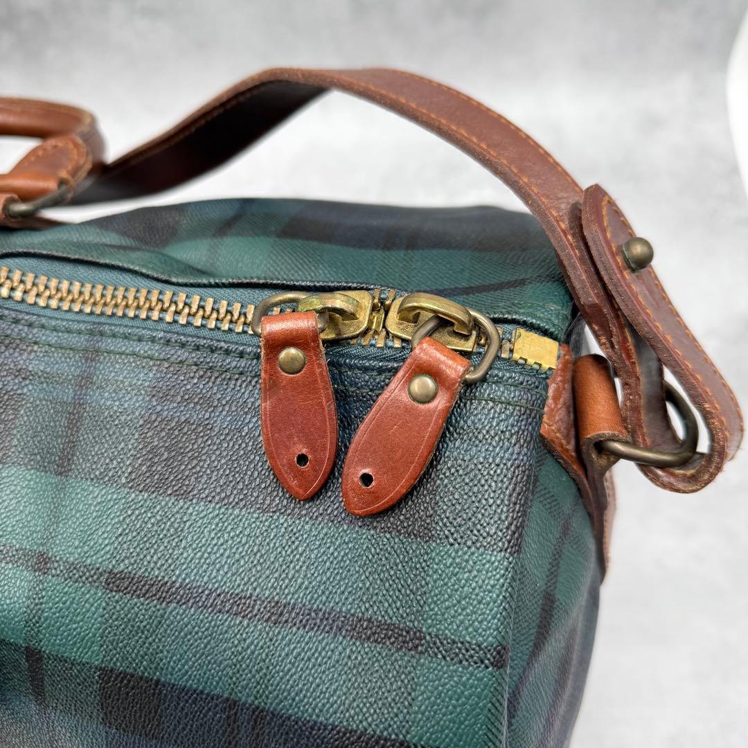 ポロ ラルフローレン PVC レザー ボストンバッグ 2way 大容量