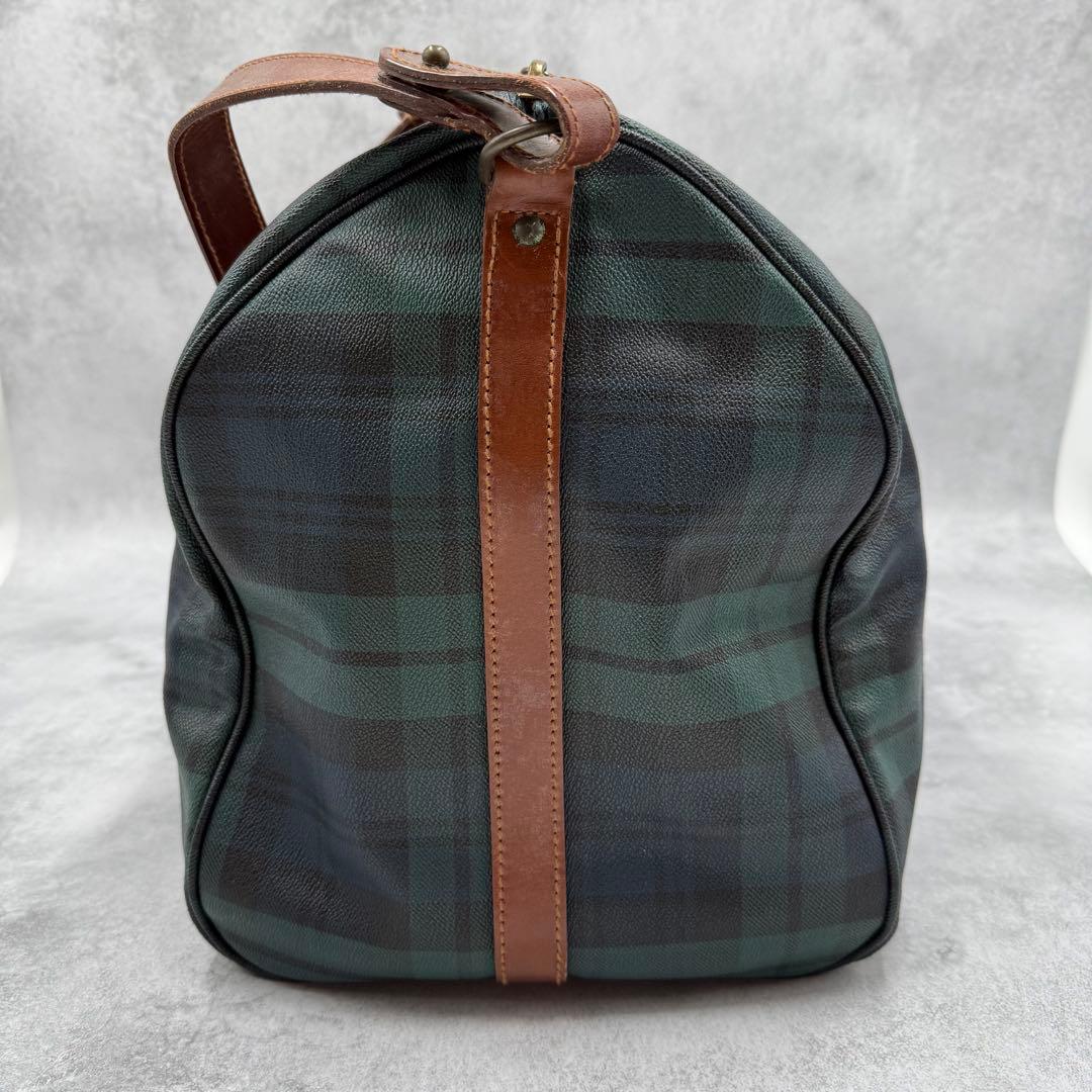 ポロ ラルフローレン PVC レザー ボストンバッグ 2way 大容量