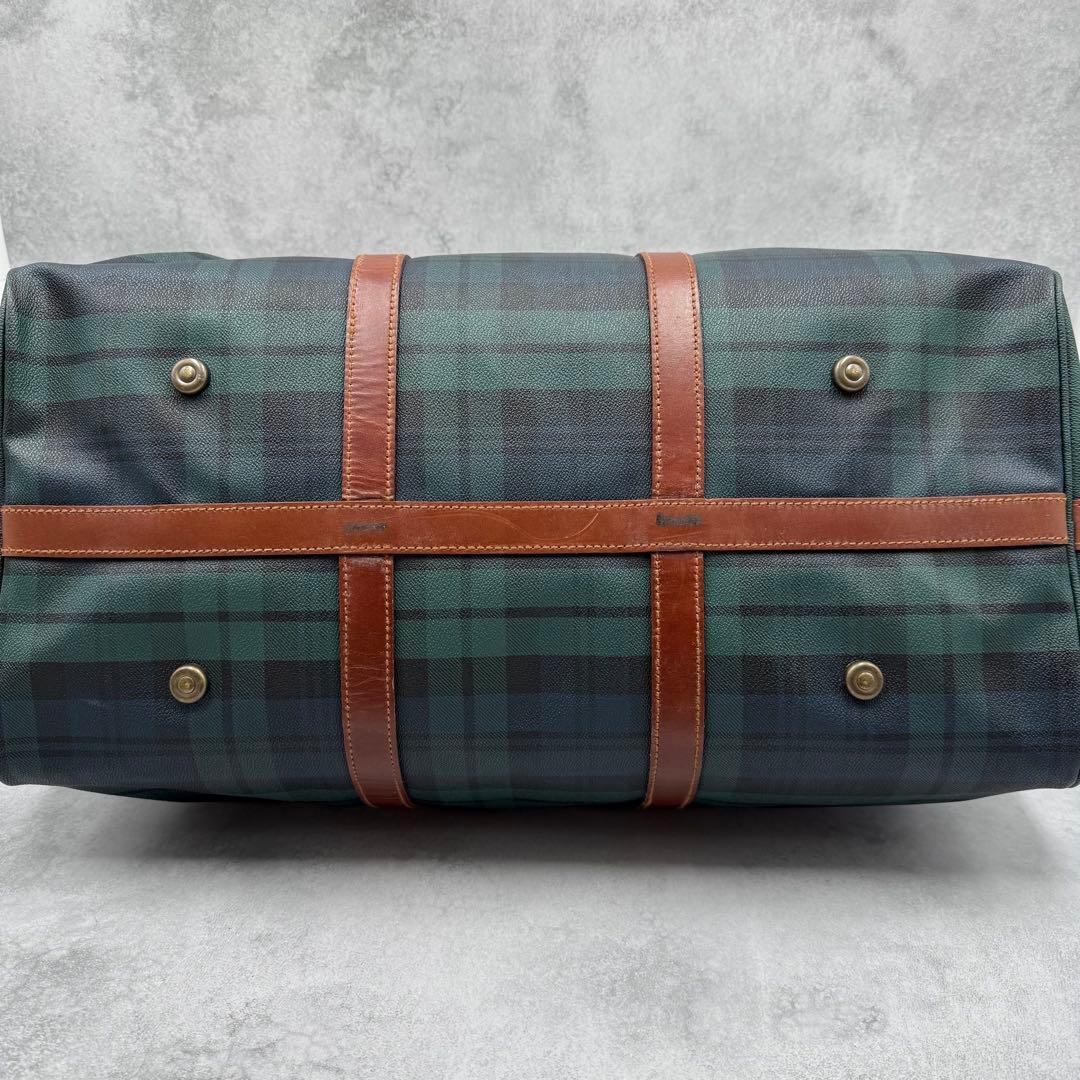 ポロ ラルフローレン PVC レザー ボストンバッグ 2way 大容量