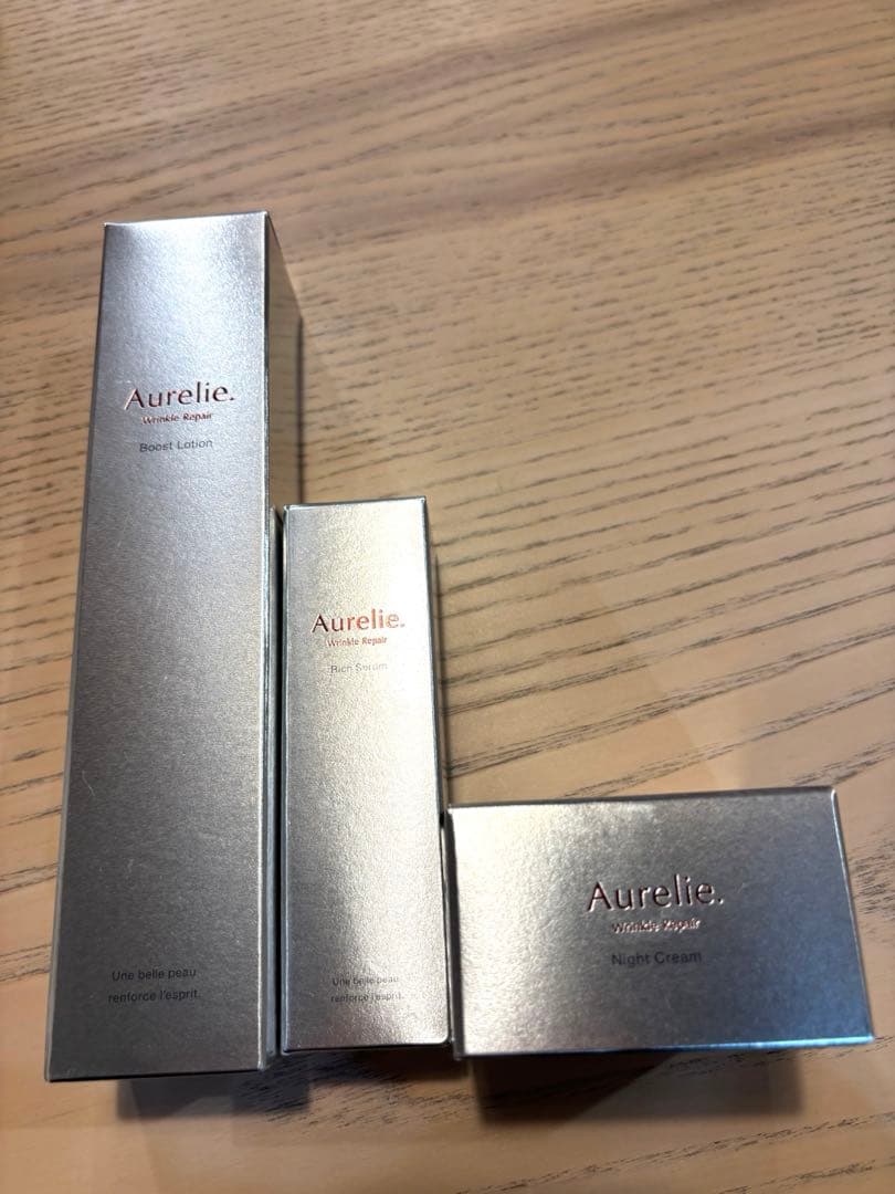 Aurelie 化粧水　美容液　ナイトクリーム MEGUMI オレリー