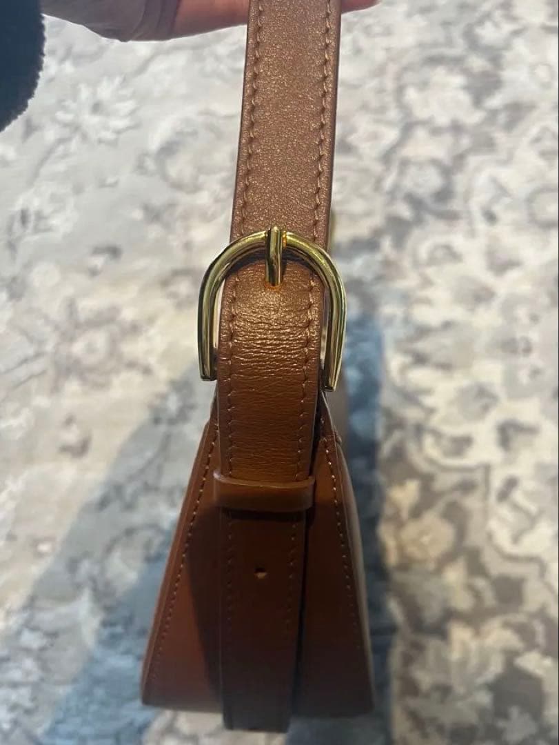 【お値下げ】CHRISTIAN VILLA ホーボーバッグ ブラウン