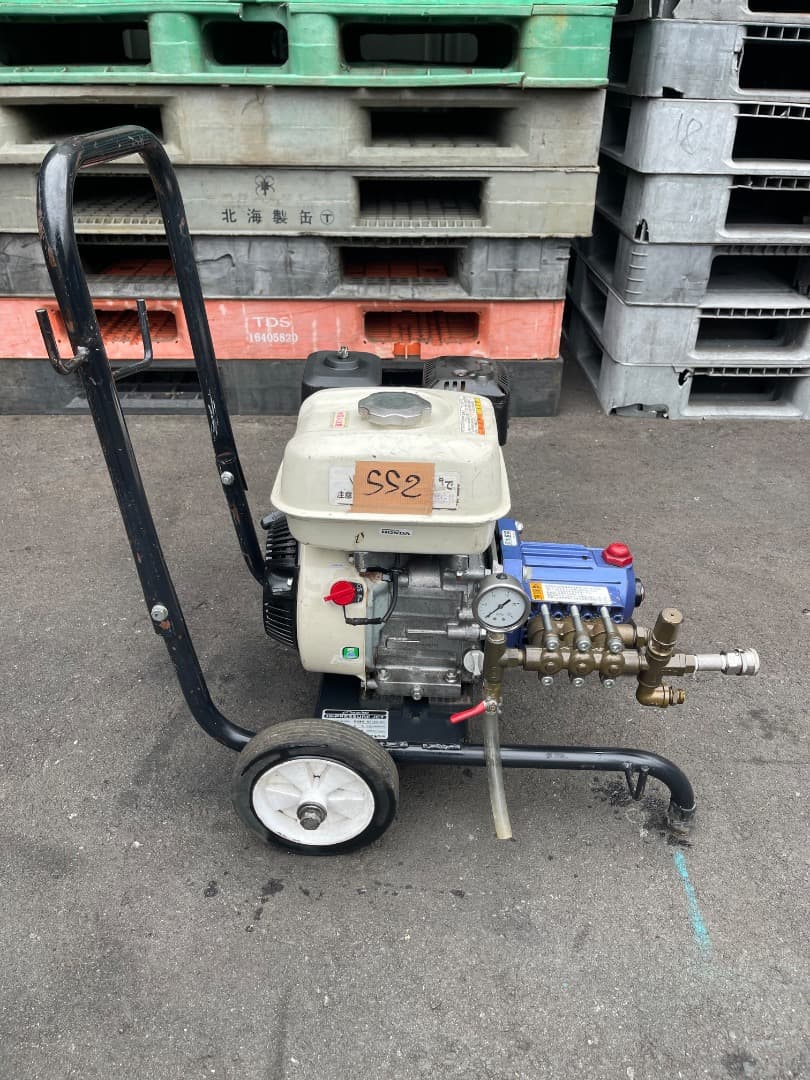 ガソリンエンジン式高圧洗浄機HPJ-4120ME-TK本体 & 給水ホース