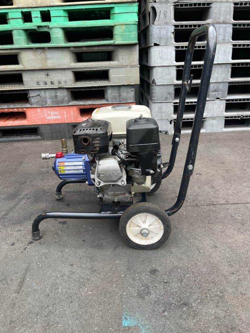 ガソリンエンジン式高圧洗浄機HPJ-4120ME-TK本体 & 給水ホース