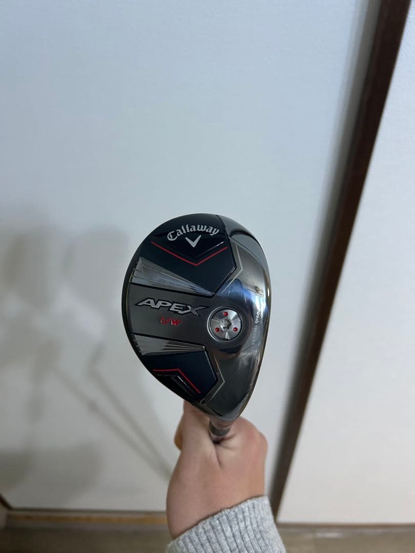 キャロウェイ　APEX UW 19度　カスタムシャフト　ツアーAD F75s