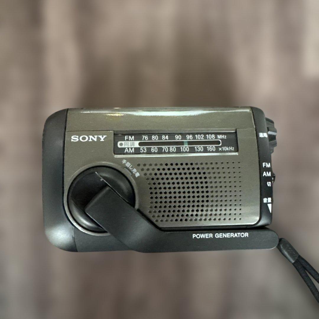SONY ICF-B99 ソーラー手回し充電ラジオ