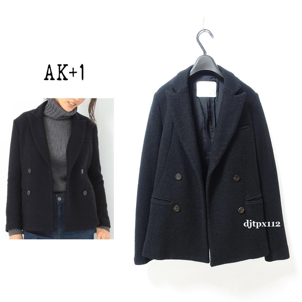 亜希さん着用*極美品*AK＋1　ダブルテーラードジャケット*EFFE BEAMS