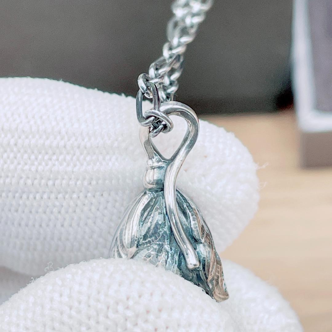 ◇ジョージジェンセン◇ 2024 ネックレス ヘリテージ 11.8g オニキス