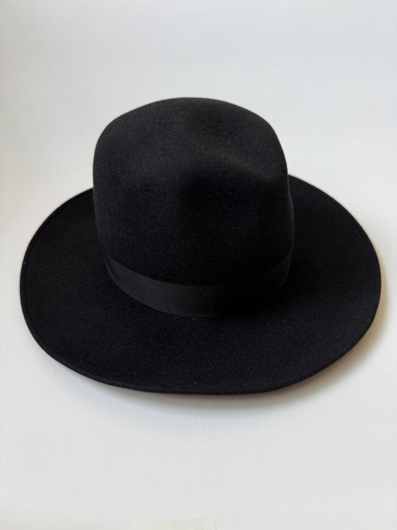 KIJIMA TAKAYUKIラビットヘアフェルト ハット（ユニセックスブラック